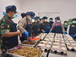 Uji Coba, Kodim 0825/Banyuwangi Bersama SPPG Distribusikan Ratusan Porsi Makan Sehat dan Bergizi