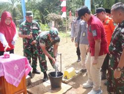 Peringati Hari Juang TNI AD ke-79, Dandim 0416/Bute Resmikan Pipanisasi 1,7 Kilometer untuk Kesejahteraan Warga