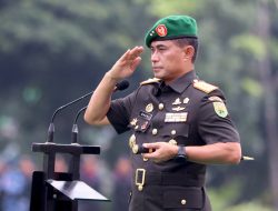 Pimpin Upacara Peringatan Hari Juang TNI AD, Pangdam II/Swj: Kita Wajib Manunggal Bersama Rakyat Dalam Mengisi Pembangunan