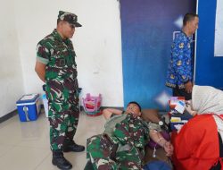 Di Peringatan Hari Juang TNI AD, Kodim Boyolali Gelar Donor Darah di Desa Tawangsari