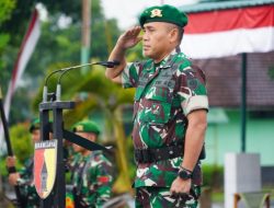 Kasdivif 2 Kostrad Pimpin Upacara Penyerahan Simbol Yudha Wastu Pramuka Jaya