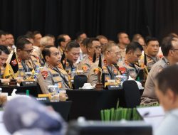 Kapolda Sumsel Ikuti Rakor Lintas Sektoral Kesiapan Operasi Lilin 2024