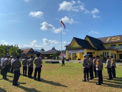 Begini Arahan dan Penekanan Kapusdal Ops AKP Bambang Cahyo ke Personel OMP Polres Singkawang