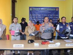 Beraksi di Jakarta Barat, Tiga Pencuri Motor Diciduk Reskrim Polsek Palmerah