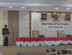 DPRD Kota Pagar Alam Gelar Rapat Paripurna Sidang ke-1 Pembahasan Program Pembentukan Raperda 2025