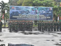 Dandim 0818/Malang-Batu Hadiri Penyerahan Simbol Pleton Beranting YWPJ 2024