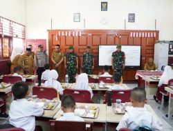 Kodam I/BB Dukung Peningkatan Kesehatan Siswa SD dengan Makanan Sehat Bergizi di Medan Area