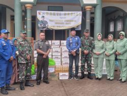 Wujud Kepedulian TNI, Kodim 0818 Malang-Batu Salurkan Bantuan Sosial untuk Korban Banjir di Sendangbiru