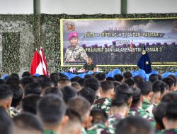 Brigjen TNI (Mar) Andi Rahmat Gelar Entry Briefing ke Seluruh Prajurit Petarung Pasmar 3 Wilayah Sorong