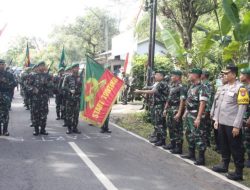 Peleton Beranting Yudha Wastu Pramuka Jaya Kodam V/Brawijaya Tiba di Blitar
