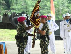 Danmenkav 3 Marinir Resmi Kukuhkan Jabatan Danyon Ranratfib 3 Marinir