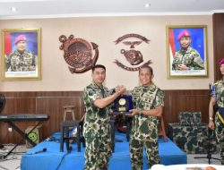 Brigjen TNI (Mar) Andi Rahmat Hadiri Ramah Tamah Sertijab Dandenma Pasmar 3