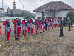 Tanamkan Nilai Kedisiplinan, Danramil 0818/22 Bersama Anggota Laksanakan Pembinaan Karakter ke Siswa SMP Diponegoro