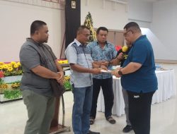 Silwanus Tadjo Resmi Jabat Plt Ketua KKMU Kota Sorong