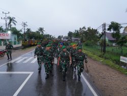 Hari Juang Infanteri 2024, Pangdam XII/Tpr Bersama Prajurit Semangat Jalan Kaki Ikuti Etape Terakhir Peleton Beranting YWPJ