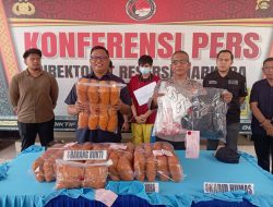Tangkap Dua Tersangka di Bogor, Timsus Ditresnarkoba Polda Sumsel Amankan 50 Kilogram Sabu