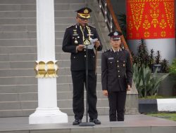 Pimpin Upacara Peringatan Hari Bela Negara ke-76, Dansat Brimob Polda Sumsel Bacakan Amanat Presiden RI
