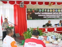 Jelang Nataru, Polda Papua Barat Gelar Rakor Lintas Sektoral untuk Pastikan Kesiapan Operasi Lilin Mansinam 2024