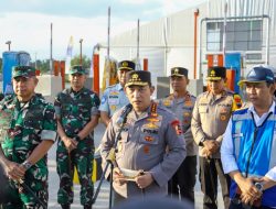 Persiapan Pengamanan Natal dan Tahun Baru, Kapolri Bersama Panglima TNI Tinjau Gerbang Tol Prambanan