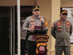 Pimpin Apel Gelar Pasukan Operasi Lilin Kapuas 2024, Kapolres Ketapang: Kami Siap Mengamankan Perayaan Natal dan Tahun Baru