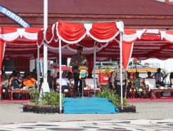 Kapolda Papua Barat Daya Pimpin Apel Gelar Pasukan Operasi Lilin 2024