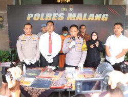 Kurang dari 30 Jam, Polres Malang Berhasil Ungkap Kasus Pembunuhan di Kepanjen