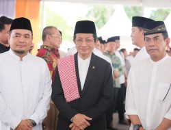 Kapolda Sumsel Dampingi Menteri Agama RI Resmikan Masjid Al-Abduh di Palembang