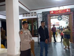 Polres Melawi Bersama Tim Gabungan Amankan Ibadah Natal di Sejumlah Gereja
