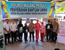 Polres Malang Dukung Keluarga Korban Tragedi Kanjuruhan dengan Bantuan UMKM