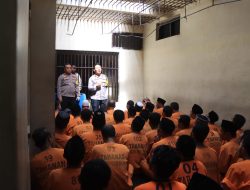 Wujud Kepedulian Polri, Polres Malang Lakukan Pembinaan Rohani dan Mental bagi Tahanan