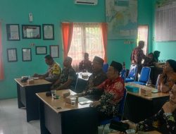 Dukung Kesehatan Masyarakat, Serka Toyib Utomo Hadiri Pertemuan Mini Lintas Sektor UPT Puskesmas Sitiarjo