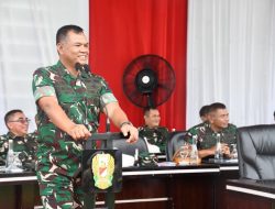 Kunker ke Kodam II/Swj, Wakasad Beri Pengarahan untuk Prajurit dan PNS Se-Garnizun Palembang