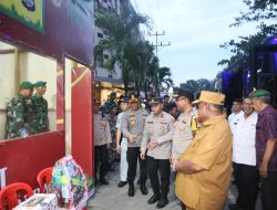 Kapolda Papua Barat Bersama Forkopimda Cek Gereja dan Pospam Terpadu Operasi Lilin Mansinam 2024