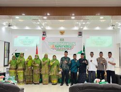 Pasmar 3 Hadiri Pelantikan dan Rakerpim Wilayah Muslimat NU Papua Barat Daya 2024