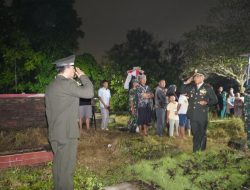 Kodim Boyolali Gelar Pemakaman Militer Almarhum Kopda Triyas Joni di Desa Sambon