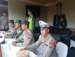 Pastikan Kondusif, Jajaran Kodim 0808 Bersama Polres Blitar Kota Bersinergi di Pos Pengamanan Nataru