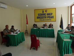 Jaga Kedisiplinan Anggota, Polres Batu Tempatkan Ruang Sidang Etik di Gedung Tathya Dharaka