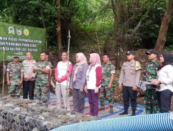 Dukung Pertanian, Kasdim 0818/Malang-Batu Hadiri Peresmian Irigasi Modern di Kalipare