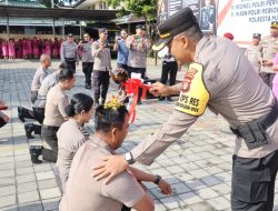 63 Personel Polresta Mataram Naik Pangkat, Wakapolresta: Amanah untuk Tingkatkan Pengabdian