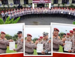 Di Hari Jadi Reserse Polri ke-77, 47 Personel Polres Aceh Utara Terima Penghargaan