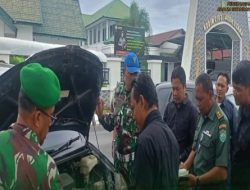 Cegah Pelanggaran, Kodim 0103/Aceh Utara Cek Kendaraan Pribadi Milik Seluruh Prajurit