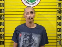 Satresnarkoba Polres Landak Amankan Dua Tersangka Kasus Sabu dan Kepemilikan Senjata Tajam