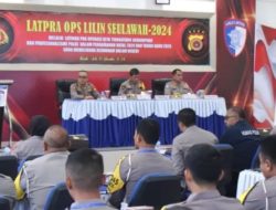 Wakapolda Aceh Buka Latpraops Lilin Seulawah 2024