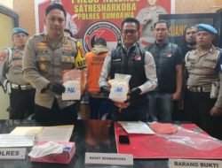 Polisi Berhasil Gagalkan Peredaran Sabu 2 Kilogram Di Sumbawa