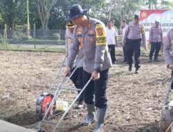 Dukung Program Ketahanan Pangan Nasional, Polres Gayo Lues Gelar Launching Penanaman Jagung Serentak