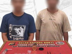 Polisi Tangkap Dua Pria di Mataram, Sabu 5,35 Gram Diamankan