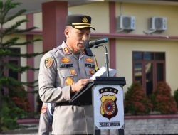 Kapolres Bireuen Pimpin Upacara Penyerahan Tugas Jabatan Kasat Reskrim
