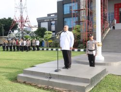 Kabid Labfor Polda Sumsel Pimpin Apel Pagi, Tekankan Tugas Pokok Polri dan Persiapan Program Ketahanan Pangan