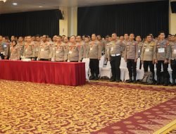 Penandatanganan Pakta Integritas untuk Seleksi Terpadu Polri Angkatan ke-73 dan ke-74 di Palembang