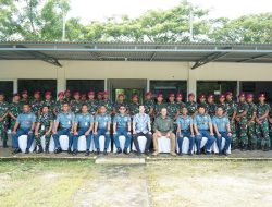 Prajurit Yontaifib 3 Marinir Ikuti Pelatihan Senjata Mesin Gatling M134P di Arsenal Batuporon
